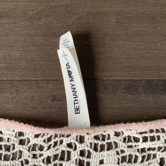 Swim cover / knit longsleeve blush pink - Picture 2 of 5